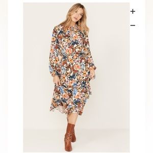 Show Me Your Mumu Cait Midi Dress - Butterflies